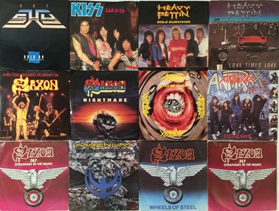 Lot 711 - HEAVY METAL - 7" COLLECTION