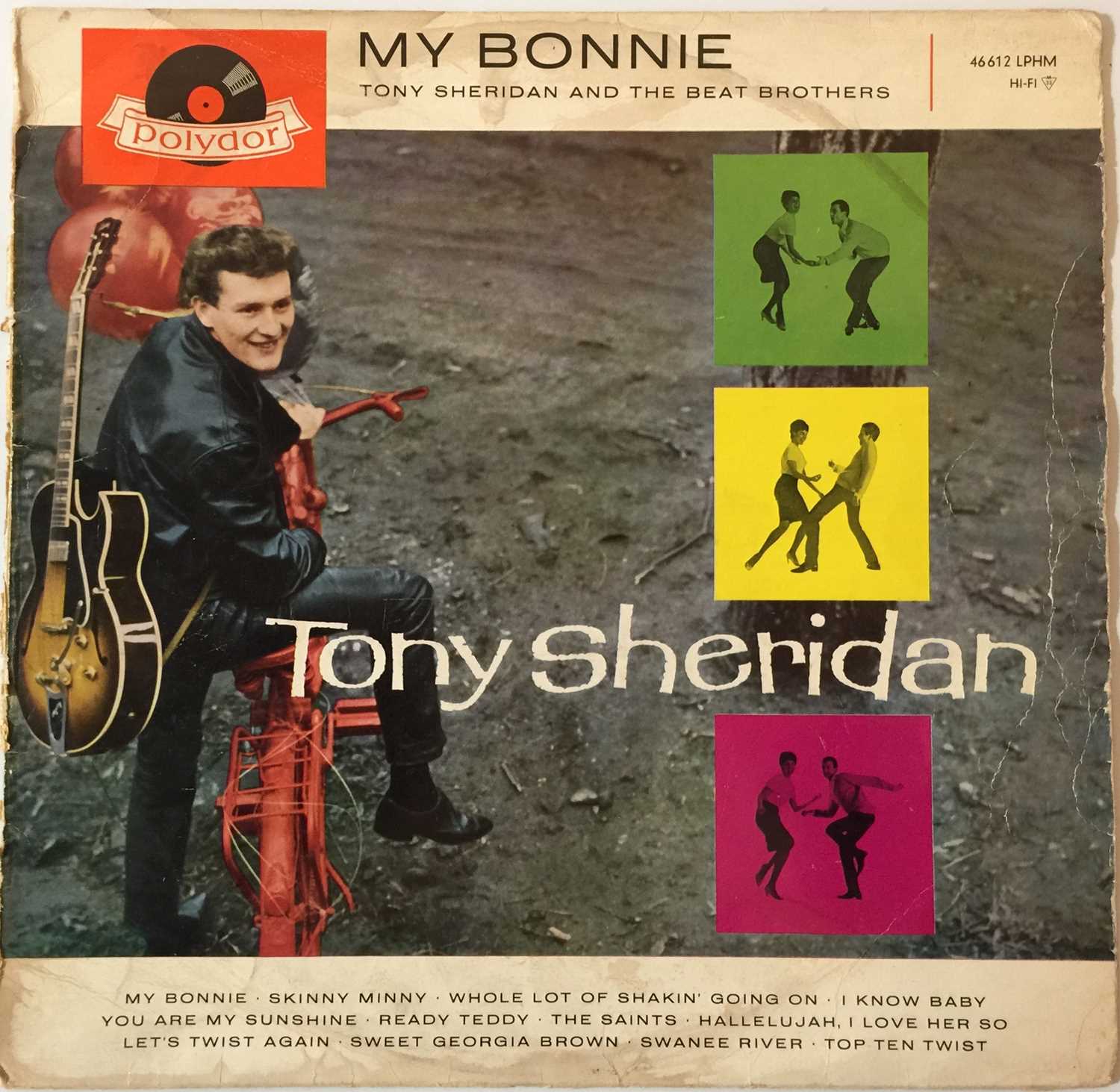 Lot 36 - TONY SHERIDAN AND THE BEAT BROTHERS (THE BEATLES) - MY BONNIE LP (ORIGINAL GERMAN PRESSING - POLYDOR LPHM 46 612)