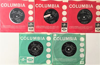 Lot 280 - PINK FLOYD - COMPLETE UK ORIGINAL COLUMBIA 7" COLLECTION (INCLUDING SIGNED)
