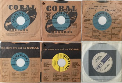 Lot 188 - BUDDY HOLLY - 7" CORAL PACK