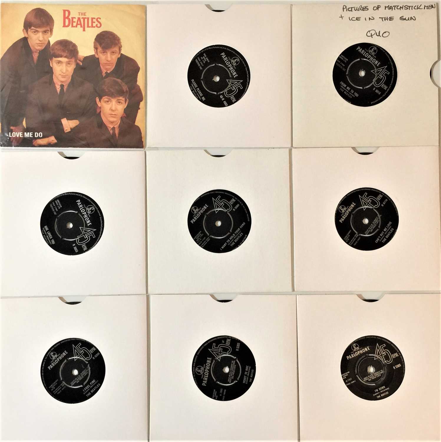 Lot 41 - THE BEATLES - 7''/EP (UK) COLLECTION