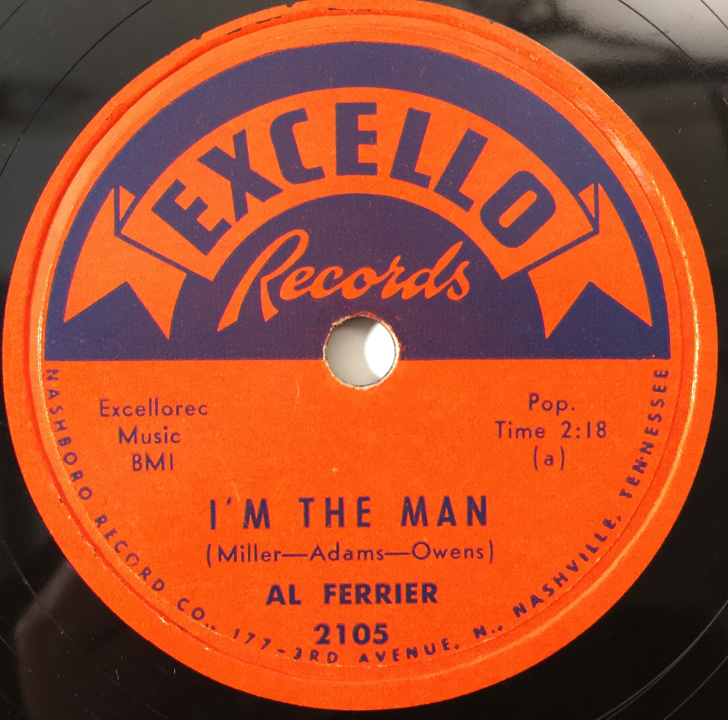 Lot 271 - AL FERRIER - HEY! BABY - ORIGINAL US 10