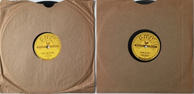 Lot 278 - LITTLE MILTON - LOOKIN' FOR MY BABY (SUN 220) & BEGGIN' MY BABY (SUN 194) - ORIGINAL US 10" 78RPM RECORDINGS