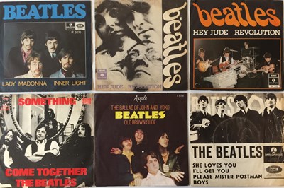 Lot 44 - THE BEATLES - DANISH 7'' COLLECTION