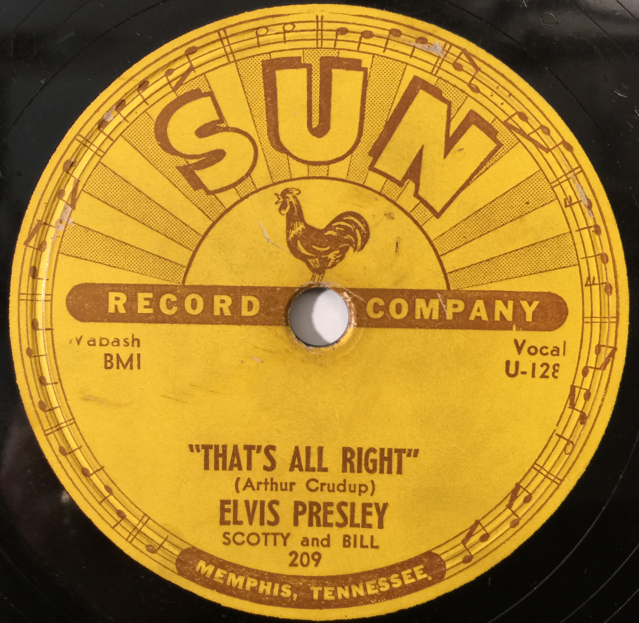 Elvis Presley — That's All Right (Sun 209)