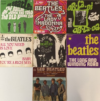 Lot 46 - THE BEATLES - FRENCH 7'' COLLECTION