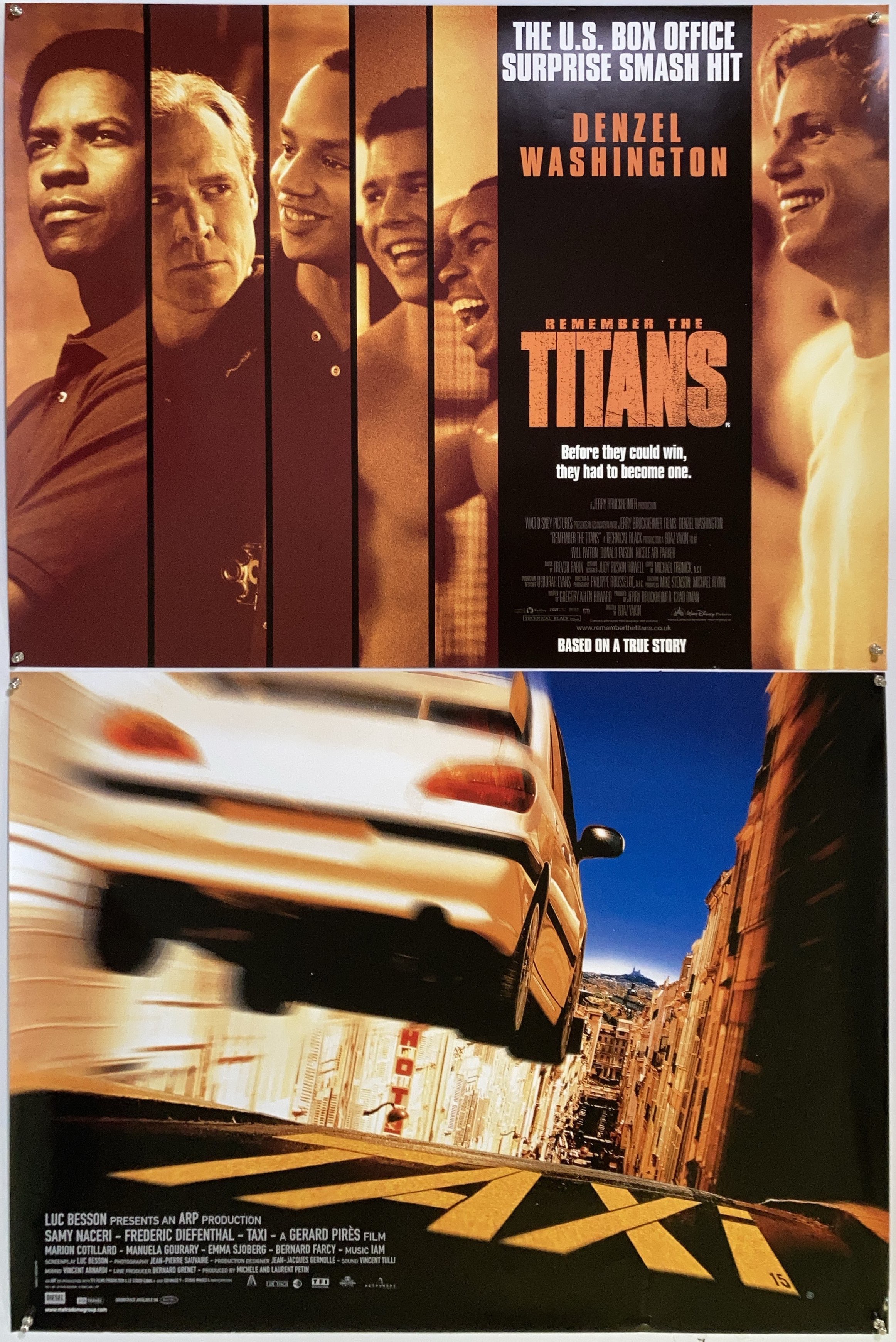 Lot 124 UK QUAD POSTERS.