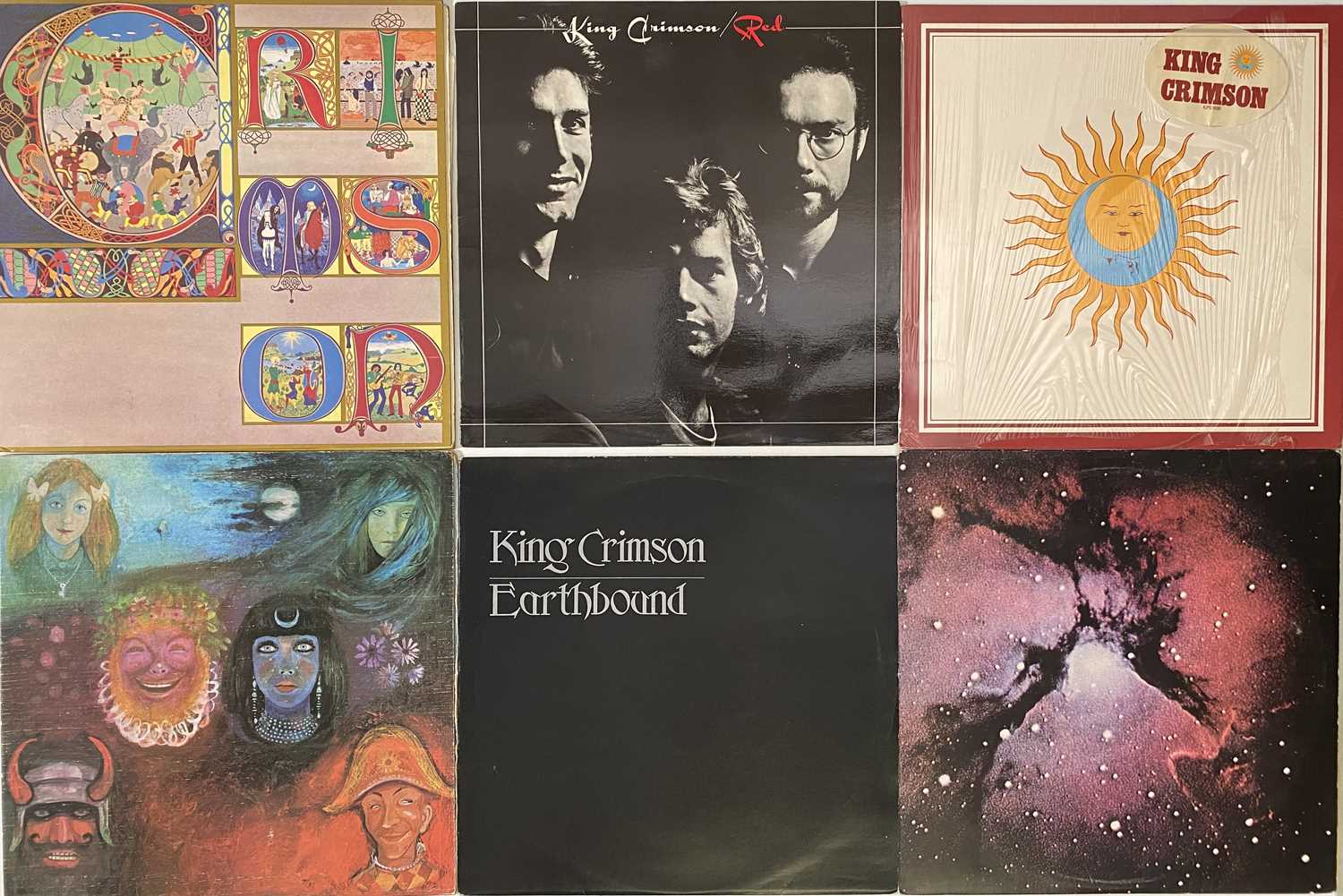 Lot 810 - KING CRIMSON - LP PACK
