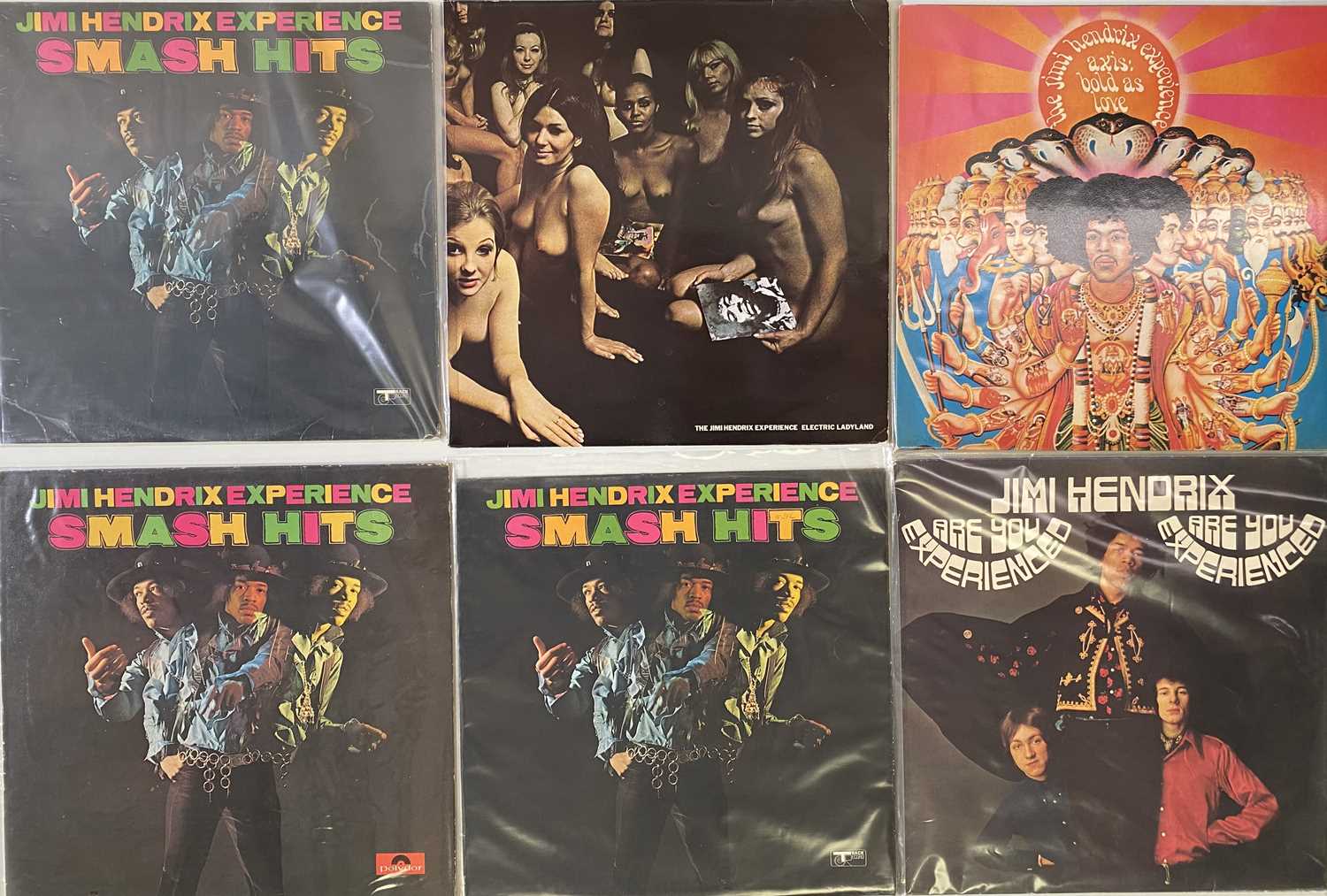 Lot 743 - THE WHO / JIMI HENDRIX - LP COLLECTION.