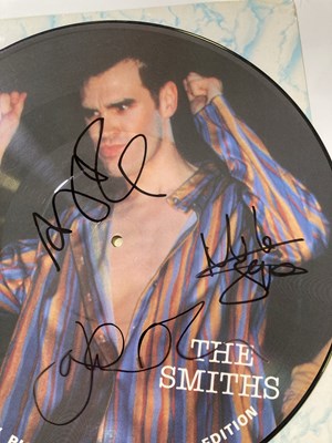 Lot 487 - THE SMITHS - SIGNED LPS.