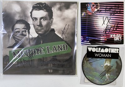 Lot 297 - INDIE ROCK - SIGNED ITEMS INC THE GOOD, THE BAD & THE QUEEN / THE GOSSIP.