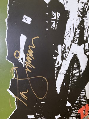 Lot 300 - THE CLASH - LPS / 7" SIGNED BY PAUL SIMONON.