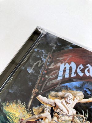 Lot 301 - MEAT LOAF - SIGNED CDS.