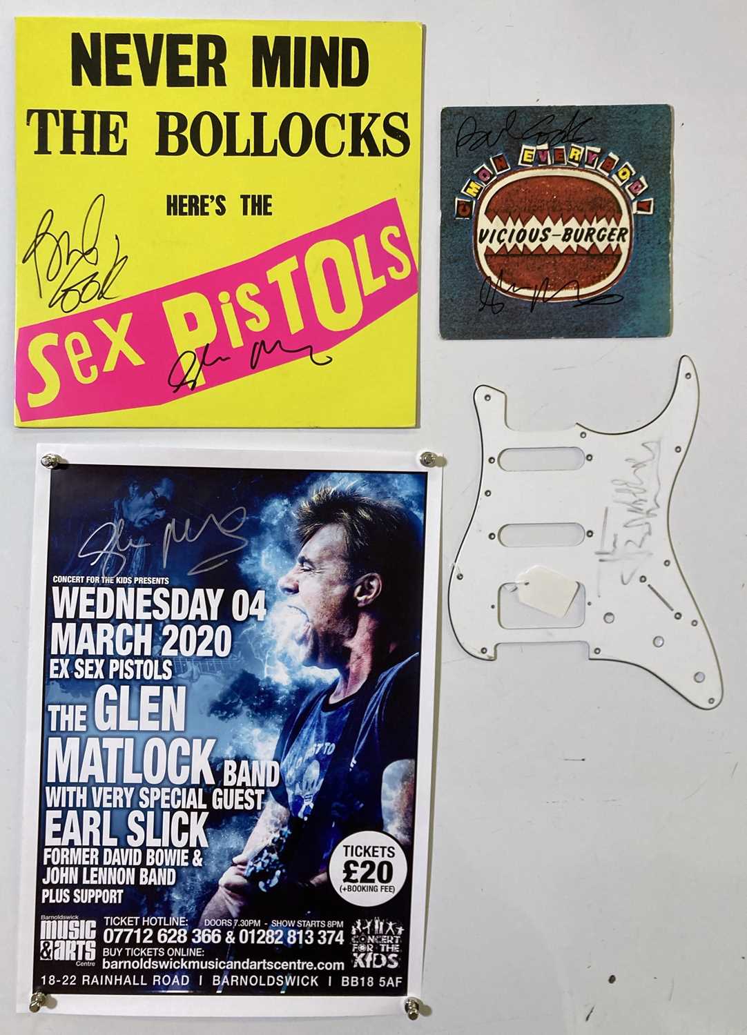 Lot 307 The Sex Pistols Signed Items 