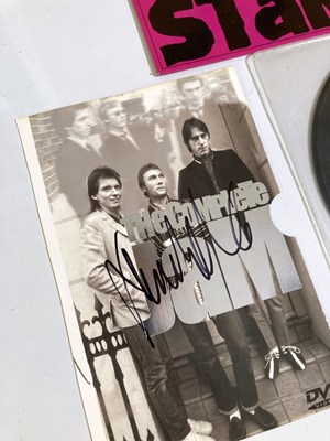 Lot 496 - THE JAM - SIGNED ITEMS.