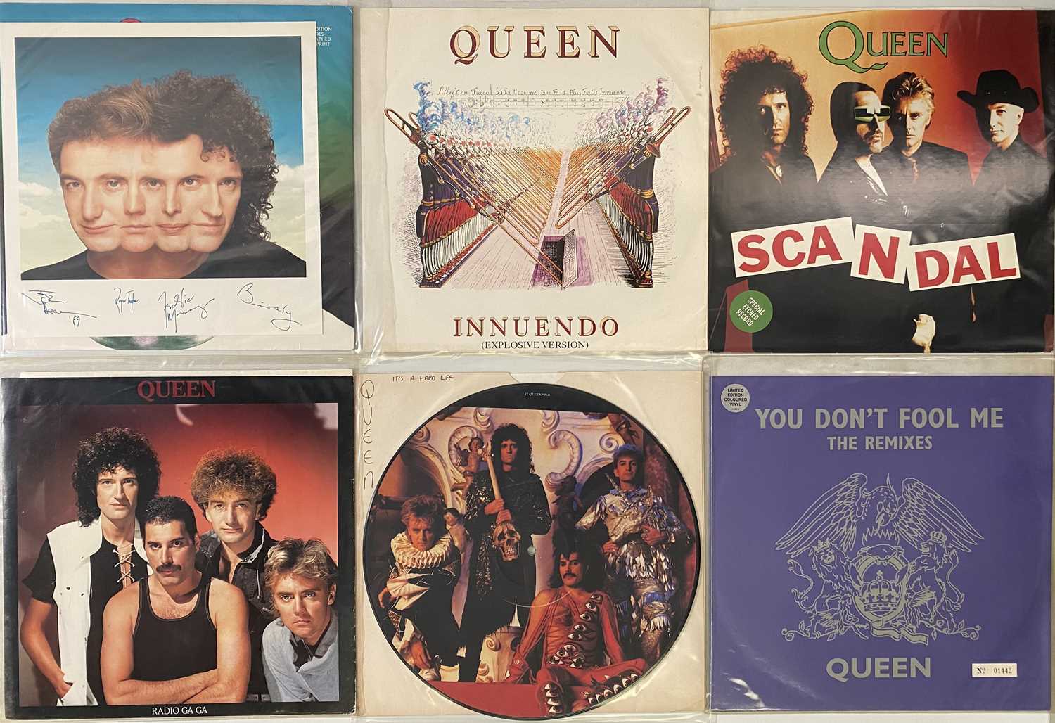 Lot 822 - QUEEN AND RELATED - 12" PACK
