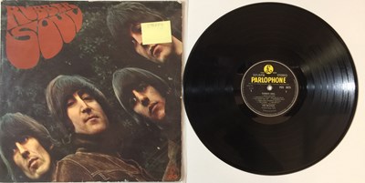 Lot 57 - THE BEATLES - RUBBER SOUL/REVOLVER/SGT PEPPERS (UK PRESSING LPs)