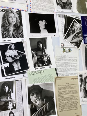 Lot 85 - PRESS KIT ARCHIVE - FEMALE FRONTED ROCK AND POP.