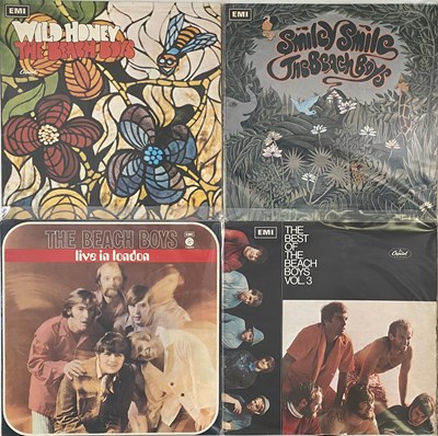 Lot 847 - BEATLES/ BEACH BOYS/ BEE GEES - LP PACK
