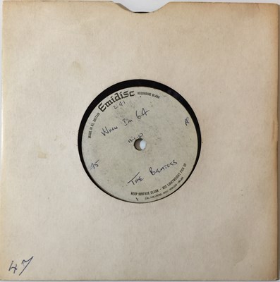 Lot 64 - THE BEATLES - WHEN I'M 64 7'' - ORIGINAL UK EMIDISC ACETATE RECORDING
