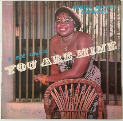 Lot 776 - EUNICE MOKUS ARIMOKU - I AM GLAD YOU ARE MINE LP (NIGERIA - UNIMOKUS RECORDS UNILP 101)