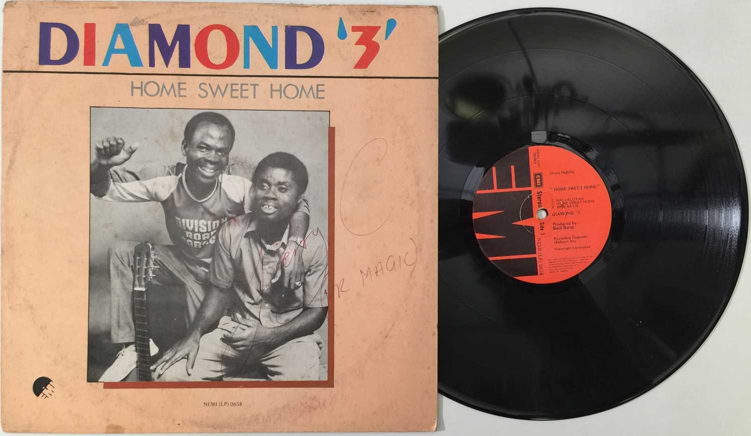 Lot 777 - DIAMOND 3 - HOME SWEET HOME LP (NIGERIA - EMI NEMI LP 0638)