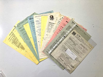 Lot 158 - CLUB CONTRACTS - 1960S AND 70S SOUL.