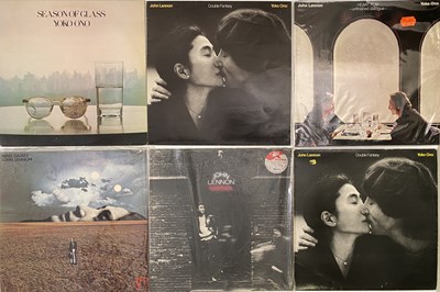 Lot 858 - THE BEATLES SOLO AND RELATED - LPs