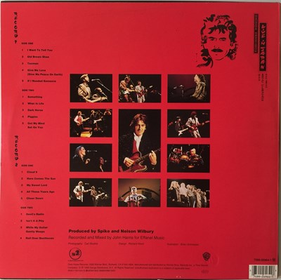 Lot 7 - GEORGE HARRISON WITH ERIC CLAPTON AND BAND - LIVE IN JAPAN LP (ORIGINAL EU PRESSING - DARK HORSE/WARNER 7599-26964-1)