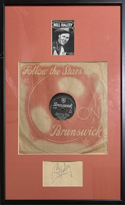 Lot 388 - BILL HALEY AUTOGRAPH.