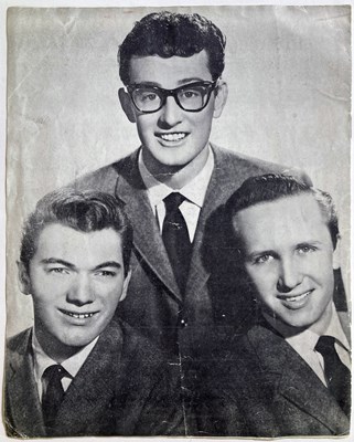 Lot 389 - BUDDY HOLLY AND THE CRICKETS - A RARE 1958 TOUR PROGRAMME.