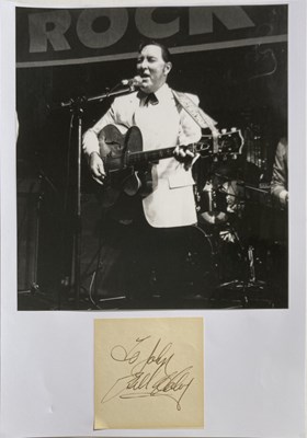 Lot 391 - BILL HALEY - 70S MEMORABILIA INC A SIGNATURE.