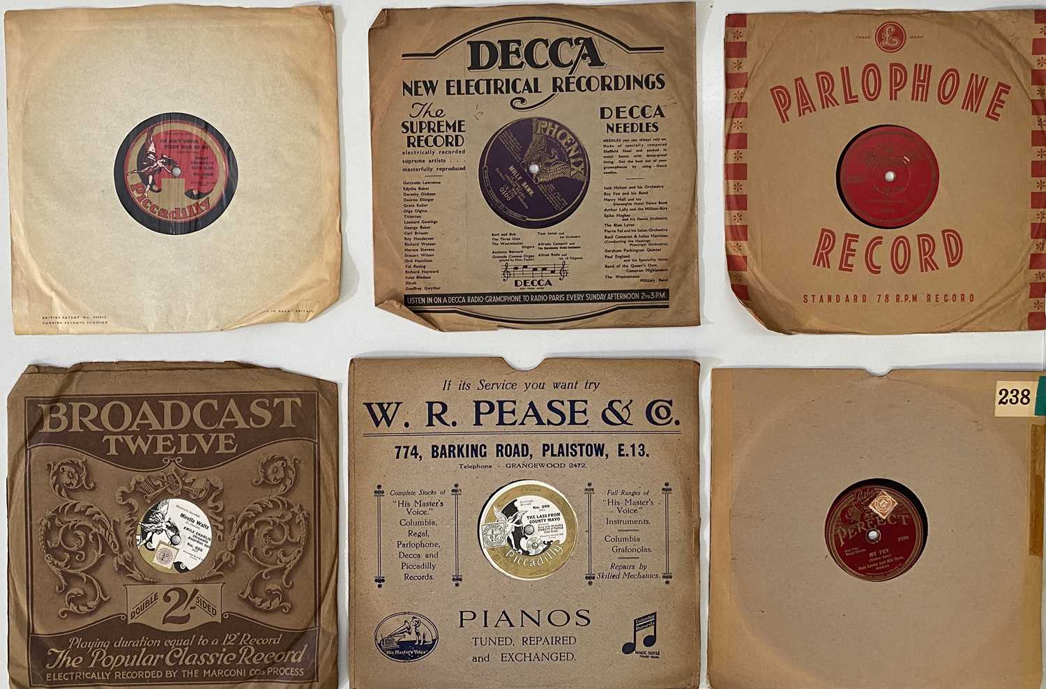 Lot 927 - FOLK / JAZZ - 78 RPM COLLECTION
