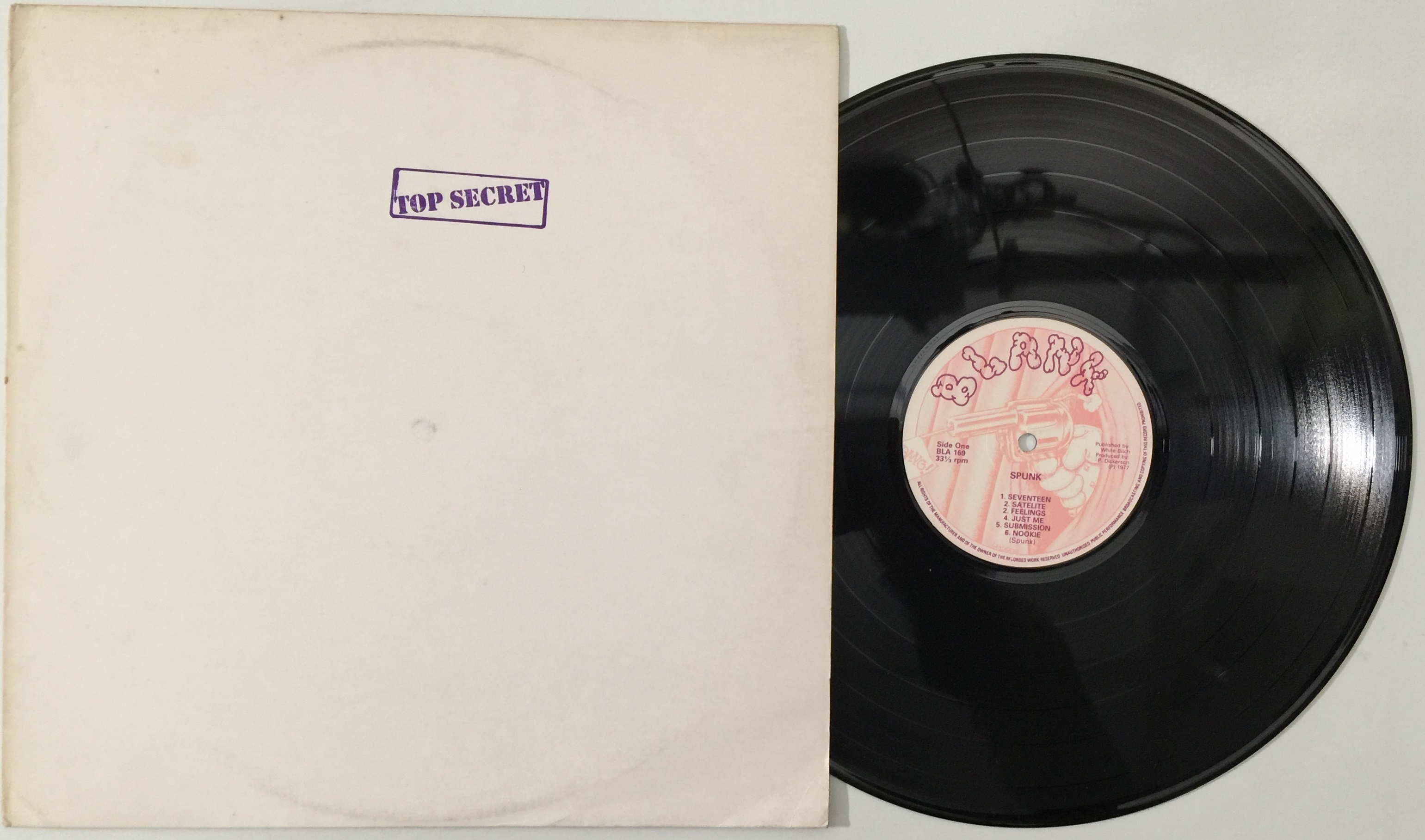 Lot 789 - SEX PISTOLS - SPUNK LP (ORIGINAL UK PRIVATE