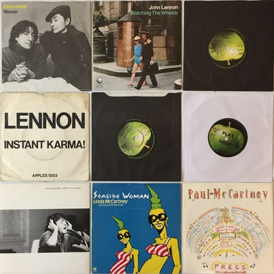 Lot 77 - SOLO BEATLES - 7'' COLLECTION