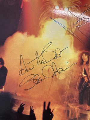 Lot 319 - IRON MAIDEN - A SIGNED LP.