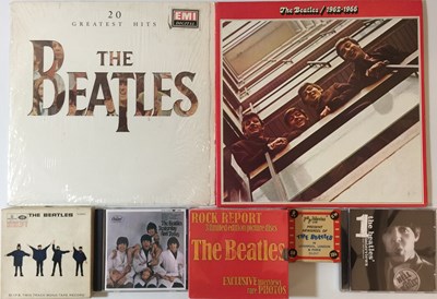 Lot 78 - THE BEATLES & RELATED - CASSETTES/REEL TO REELS/CDs/LPs