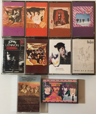 Lot 78 - THE BEATLES & RELATED - CASSETTES/REEL TO REELS/CDs/LPs