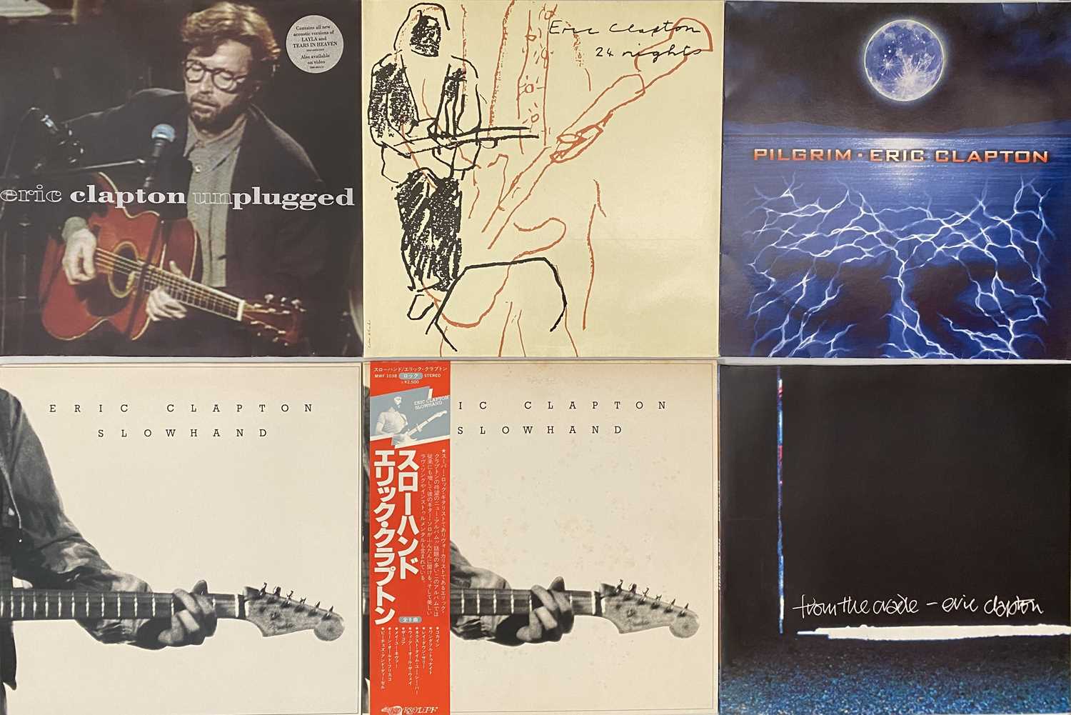 Lot 994 - ERIC CLAPTON - LP/12" COLLECTION ARCHIVE
