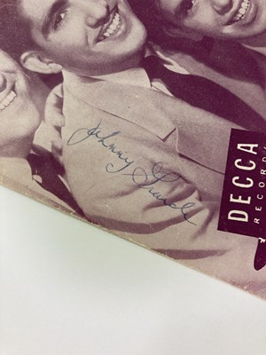 Lot 397 - BILL HALEY - SIGNED SHEET MUSIC.