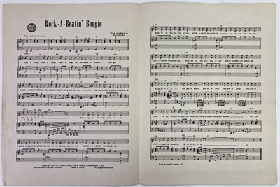 Lot 397 - BILL HALEY - SIGNED SHEET MUSIC.