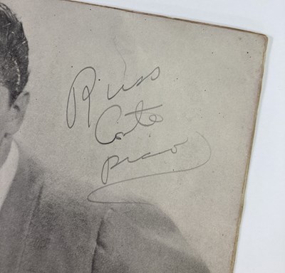 Lot 406 - BILL HALEY - SIGNED CONCERT PROGRAMME.