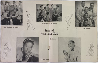 Lot 406 - BILL HALEY - SIGNED CONCERT PROGRAMME.