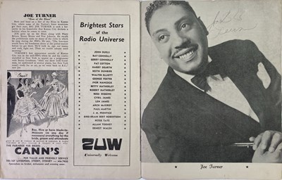 Lot 406 - BILL HALEY - SIGNED CONCERT PROGRAMME.