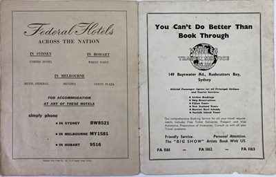 Lot 406 - BILL HALEY - SIGNED CONCERT PROGRAMME.