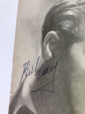 Lot 406 - BILL HALEY - SIGNED CONCERT PROGRAMME.