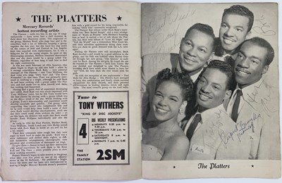 Lot 406 - BILL HALEY - SIGNED CONCERT PROGRAMME.