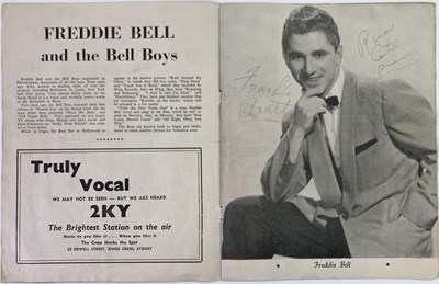 Lot 406 - BILL HALEY - SIGNED CONCERT PROGRAMME.