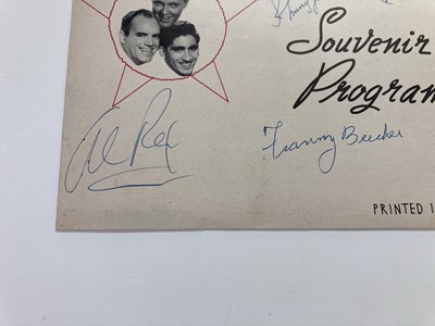 Lot 417 - BILL HALEY - SIGNED US CONCERT PROGRAMME.