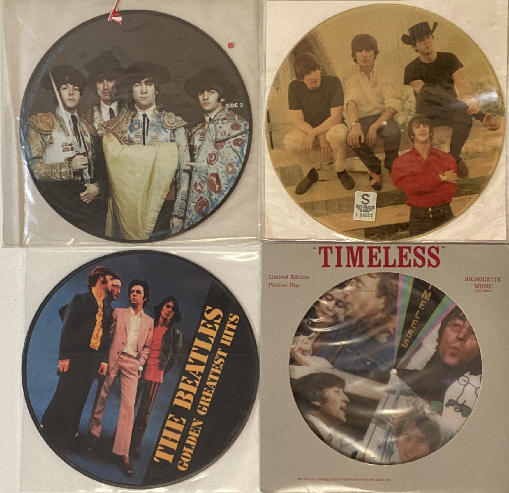 Lot 83 THE BEATLES PICTURE DISC LPs